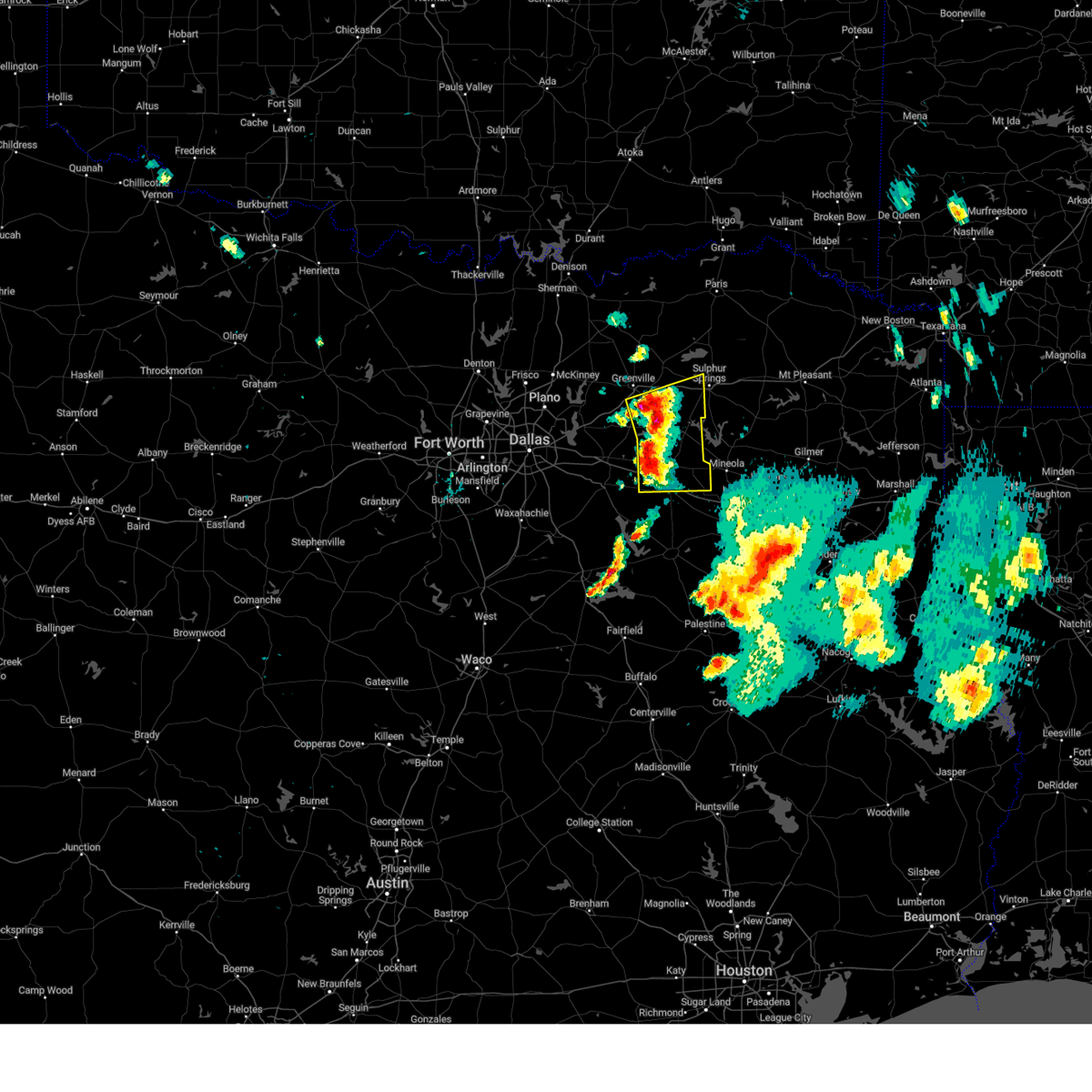 Interactive Hail Maps Hail Map for Sulphur Springs, TX