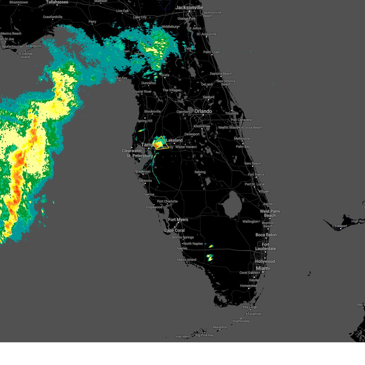 Interactive Hail Maps Hail Map for Seffner, FL