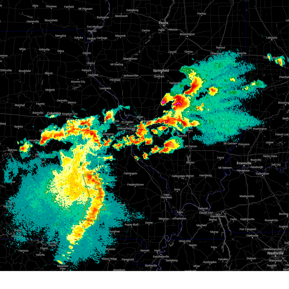 Interactive Hail Maps Hail Map for Winona, MO