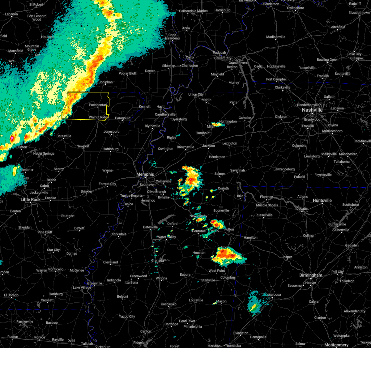 Interactive Hail Maps Hail Map for Maynard, AR