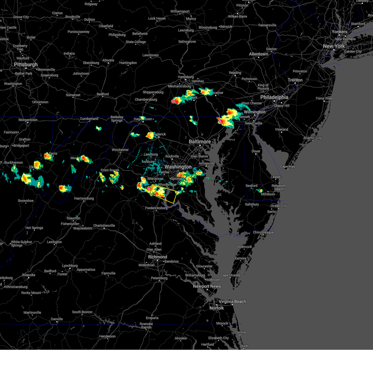 Interactive Hail Maps Hail Map for Dumfries, VA