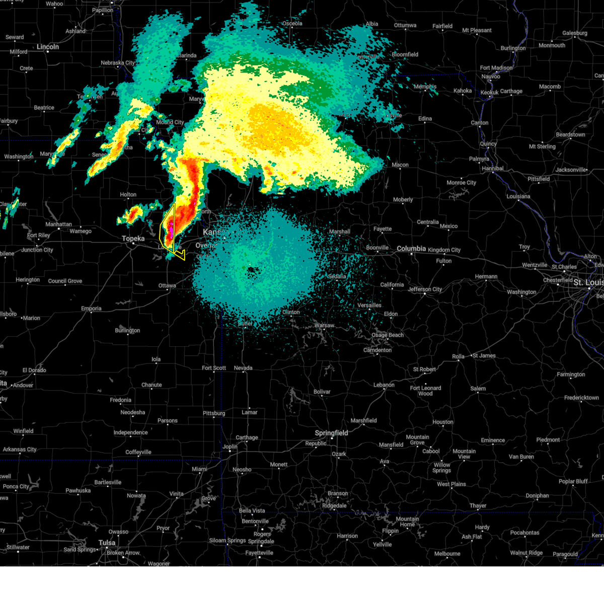 Interactive Hail Maps Hail Map for Oskaloosa, KS