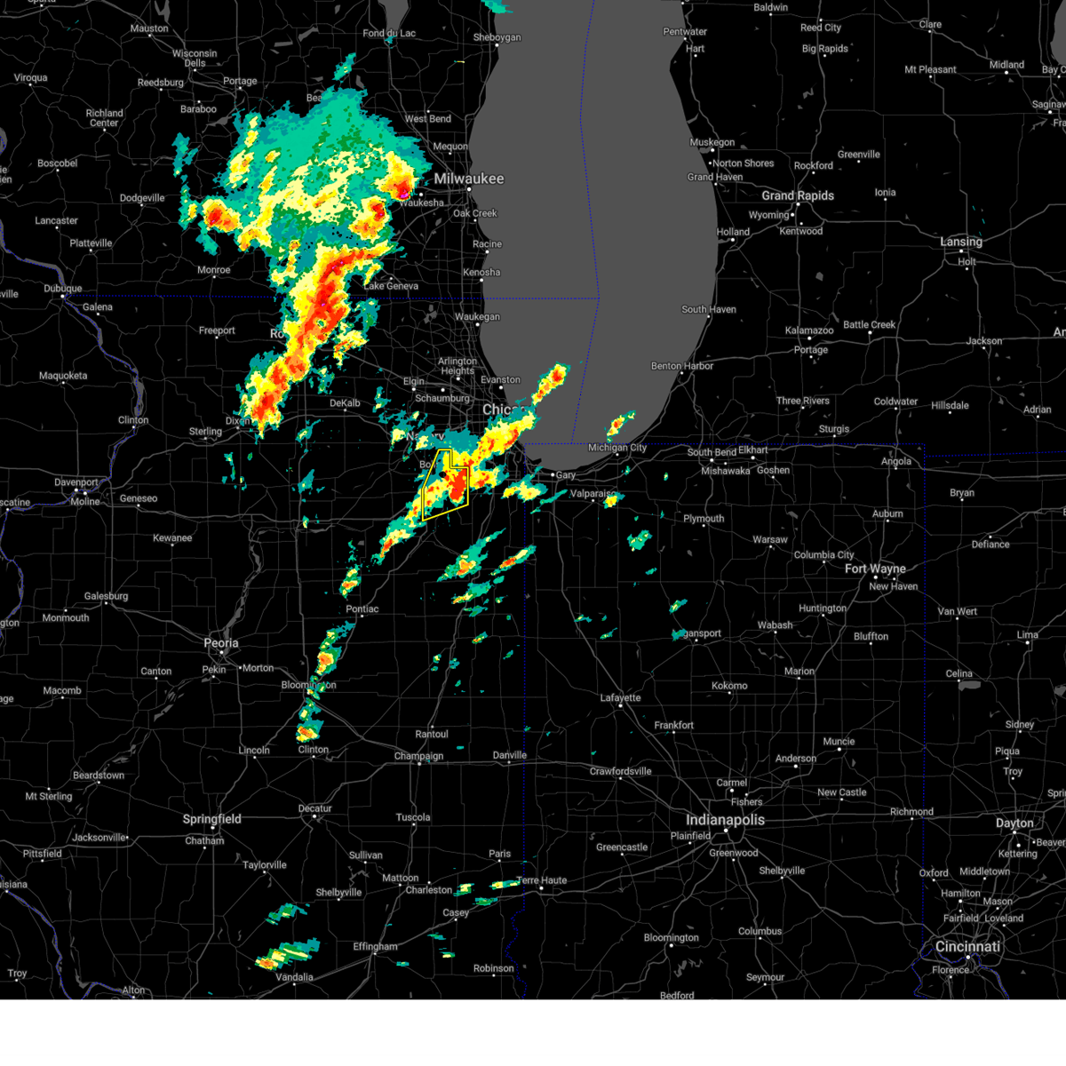 Interactive Hail Maps Hail Map for Channahon, IL