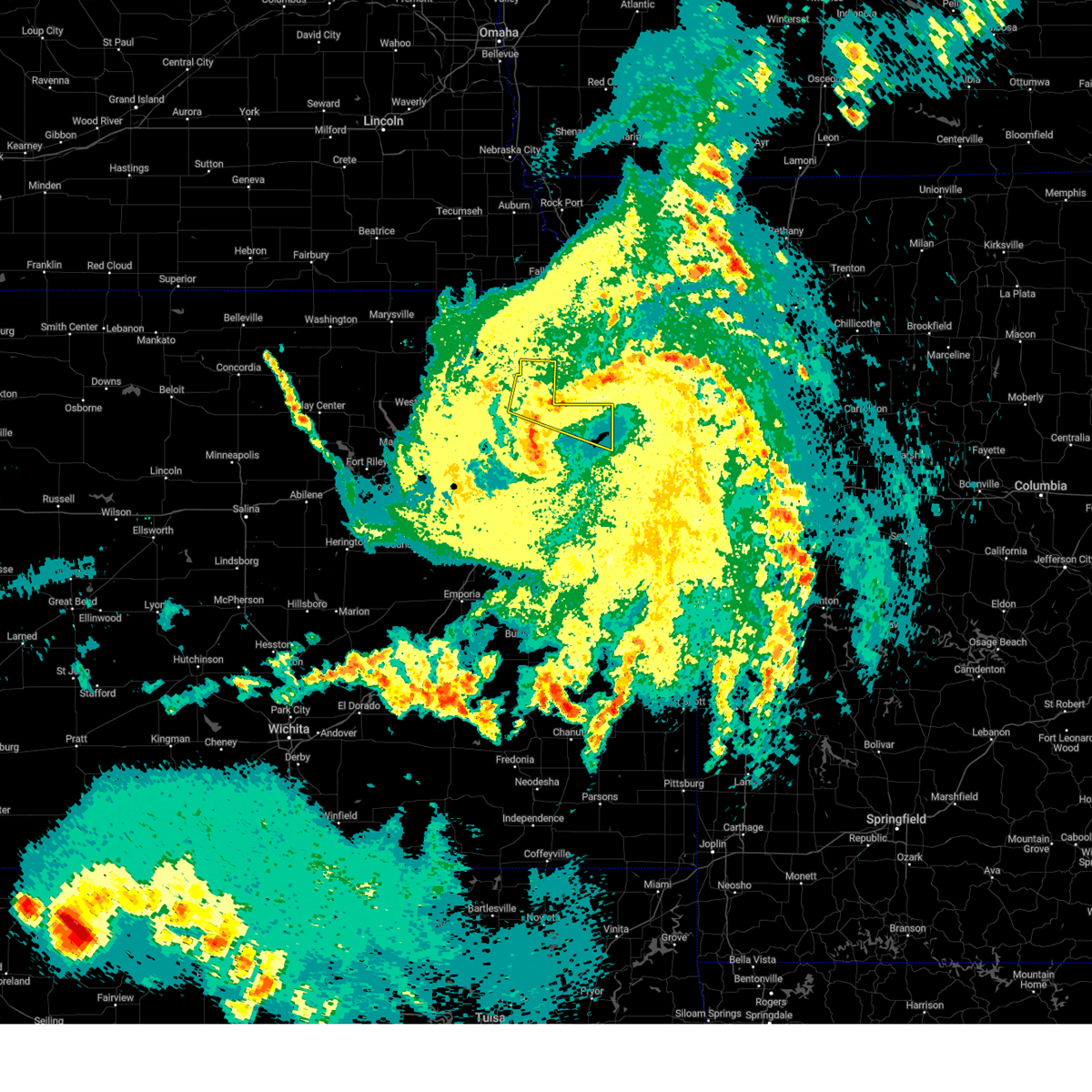 Interactive Hail Maps Hail Map for Oskaloosa, KS