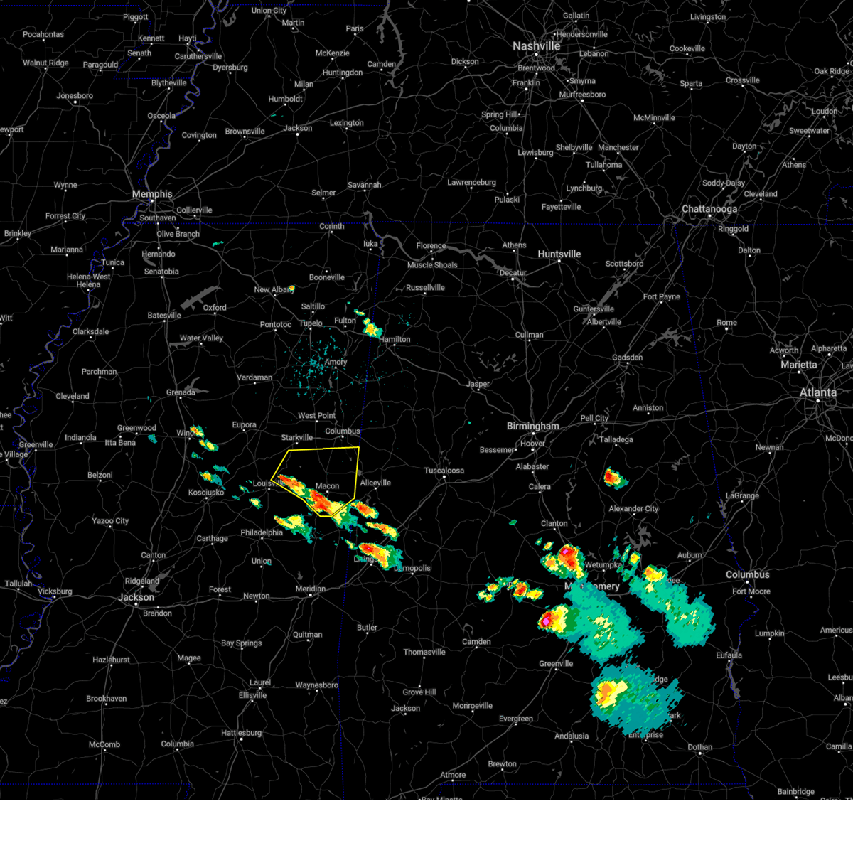 Interactive Hail Maps Hail Map for Shuqualak, MS