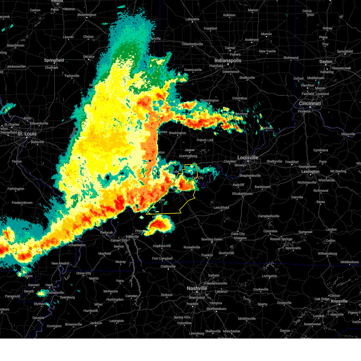 Interactive Hail Maps Hail Map for Providence, KY