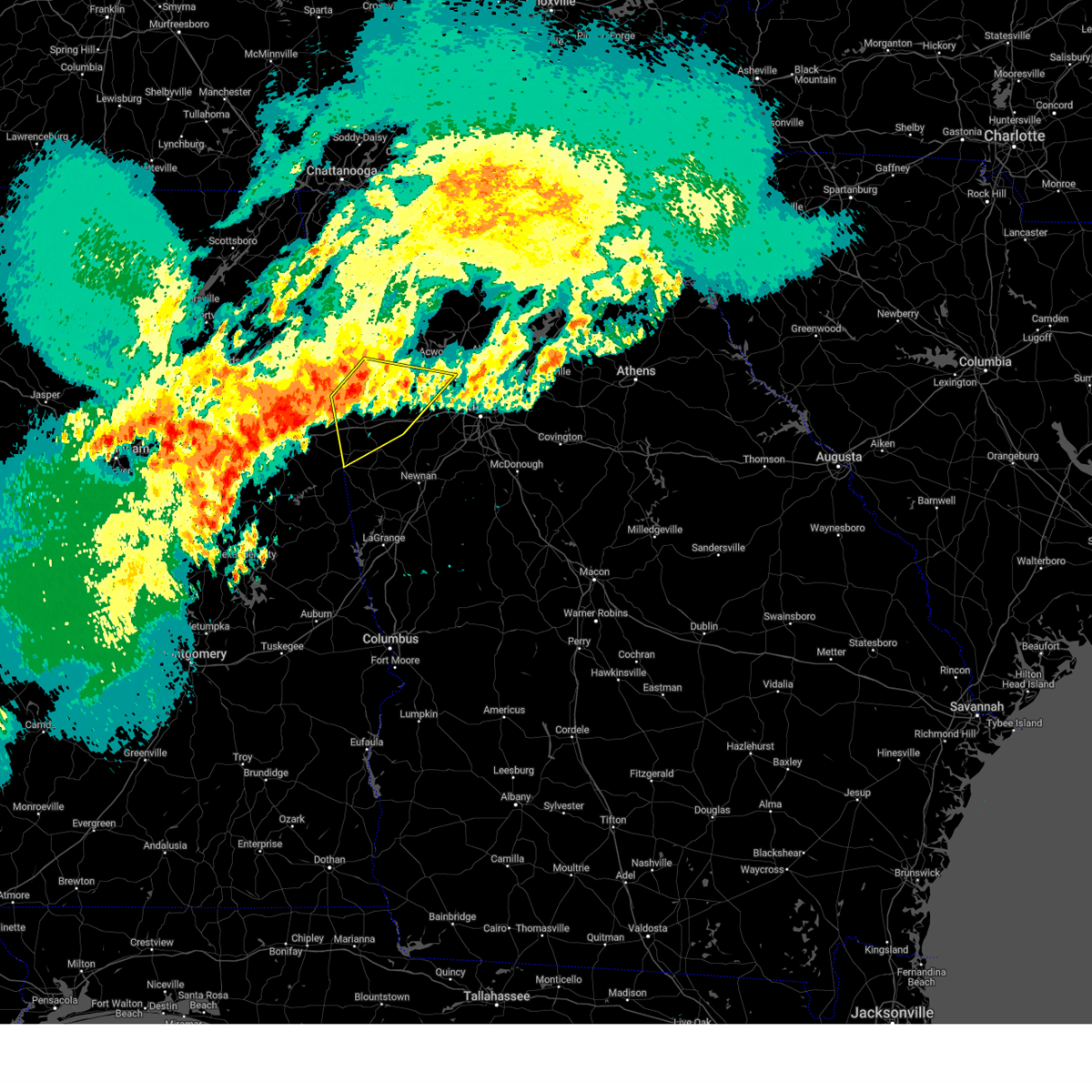 Interactive Hail Maps Hail Map for Kennesaw, GA