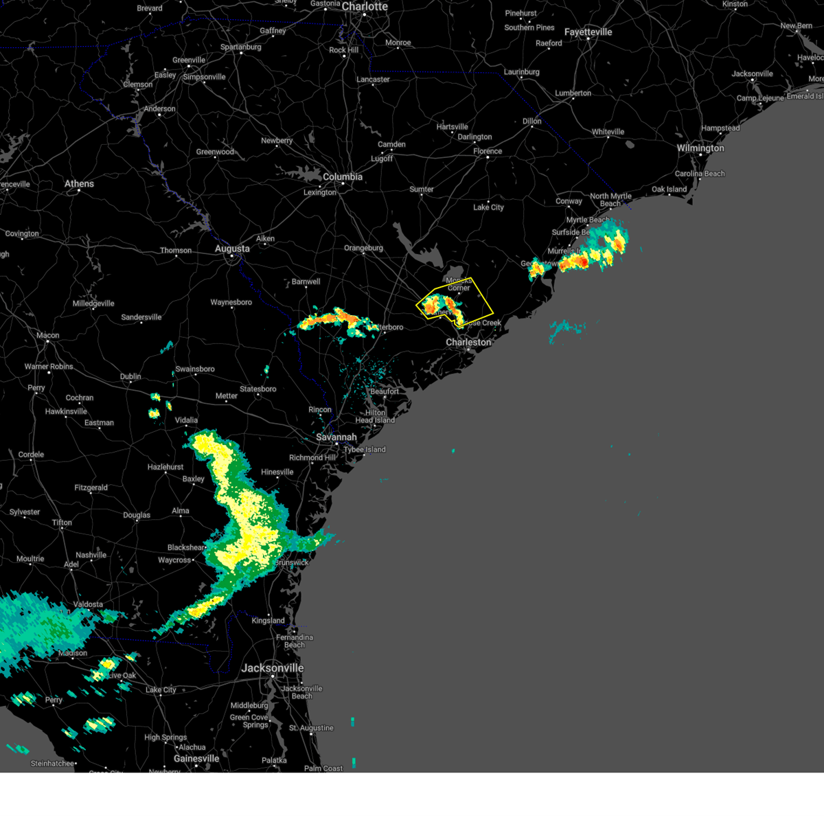 Interactive Hail Maps Hail Map for Goose Creek, SC