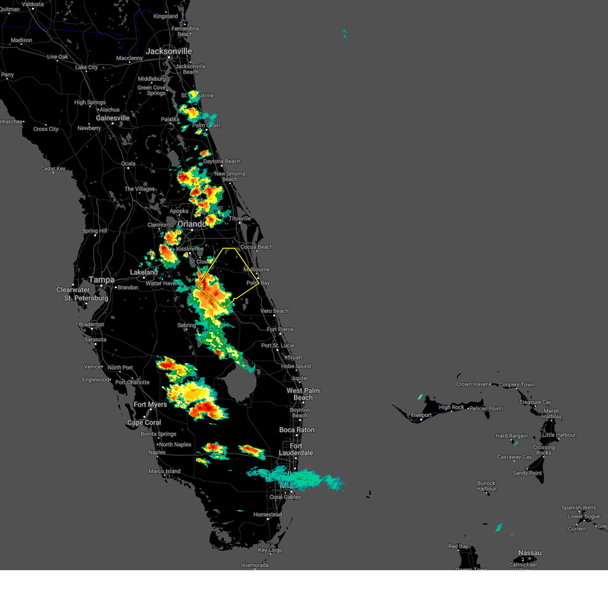 Interactive Hail Maps Hail Map for Malabar, FL