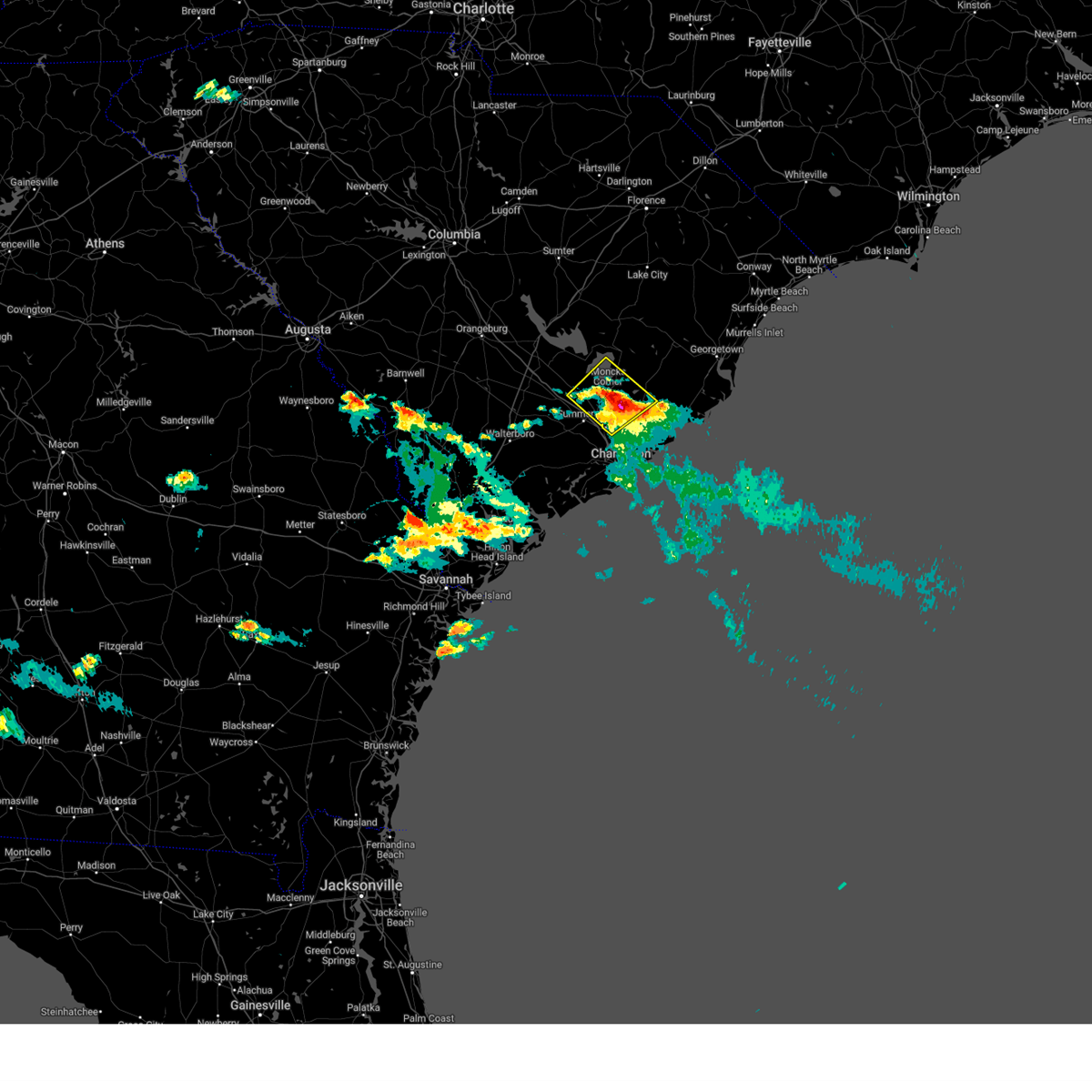 Interactive Hail Maps Hail Map for Goose Creek, SC