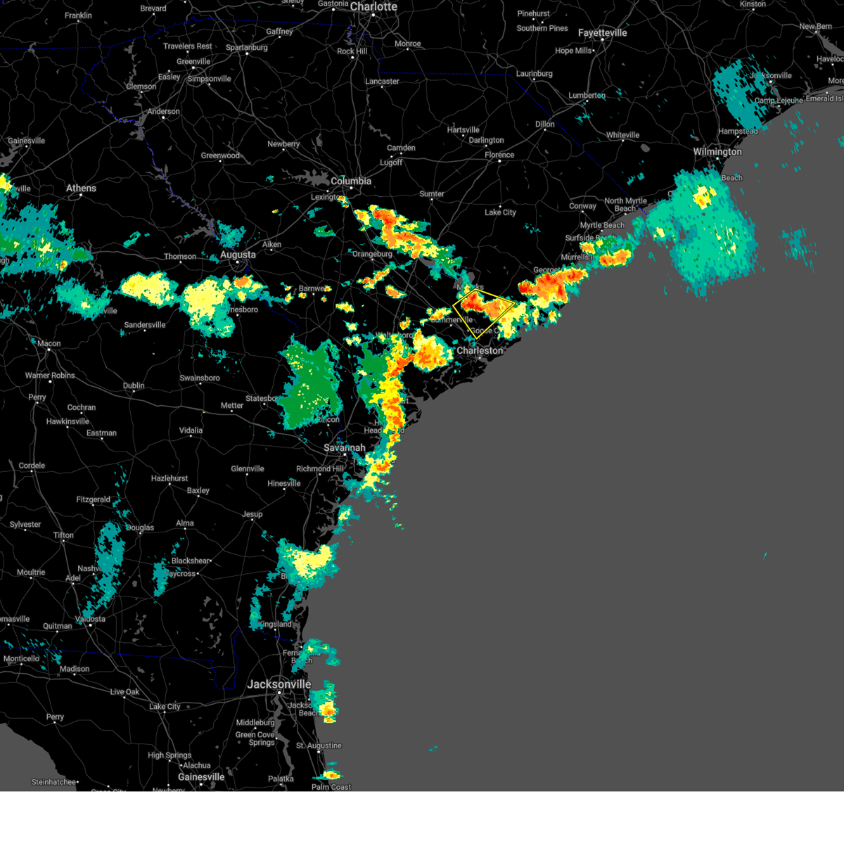 Interactive Hail Maps Hail Map for Goose Creek, SC