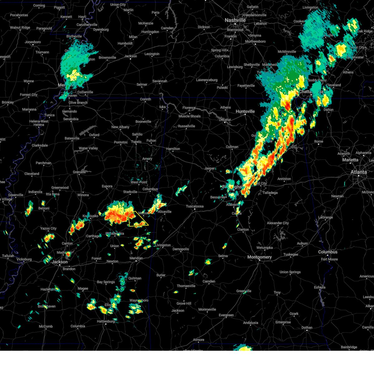 Interactive Hail Maps Hail Map for Shuqualak, MS