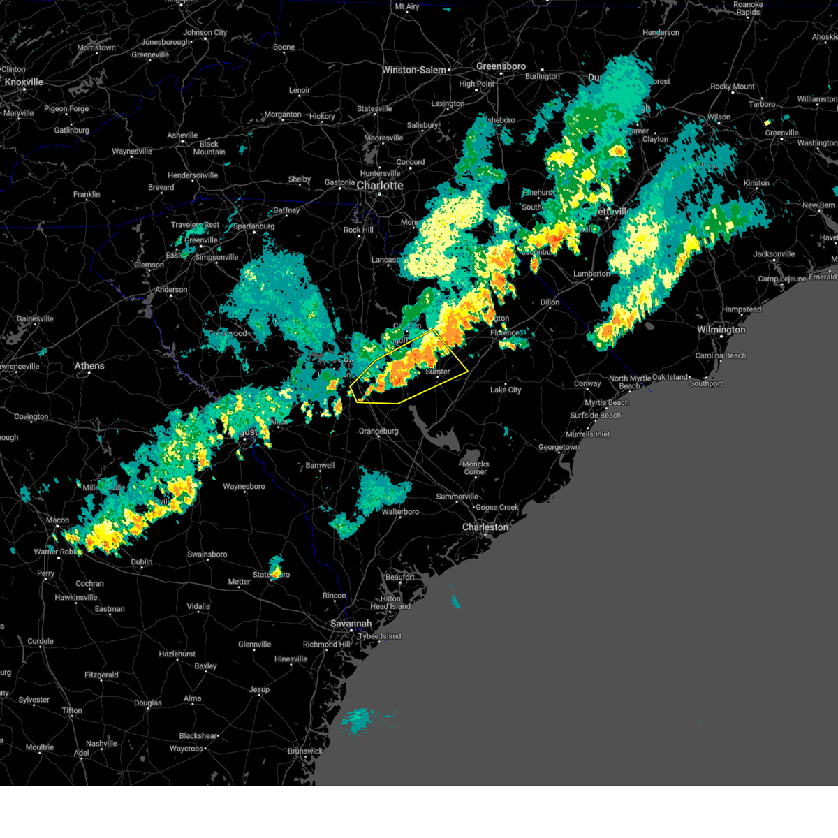 Interactive Hail Maps Hail Map for Gaston, SC