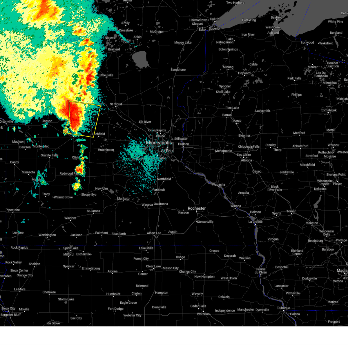 Interactive Hail Maps Hail Map for Willmar, MN