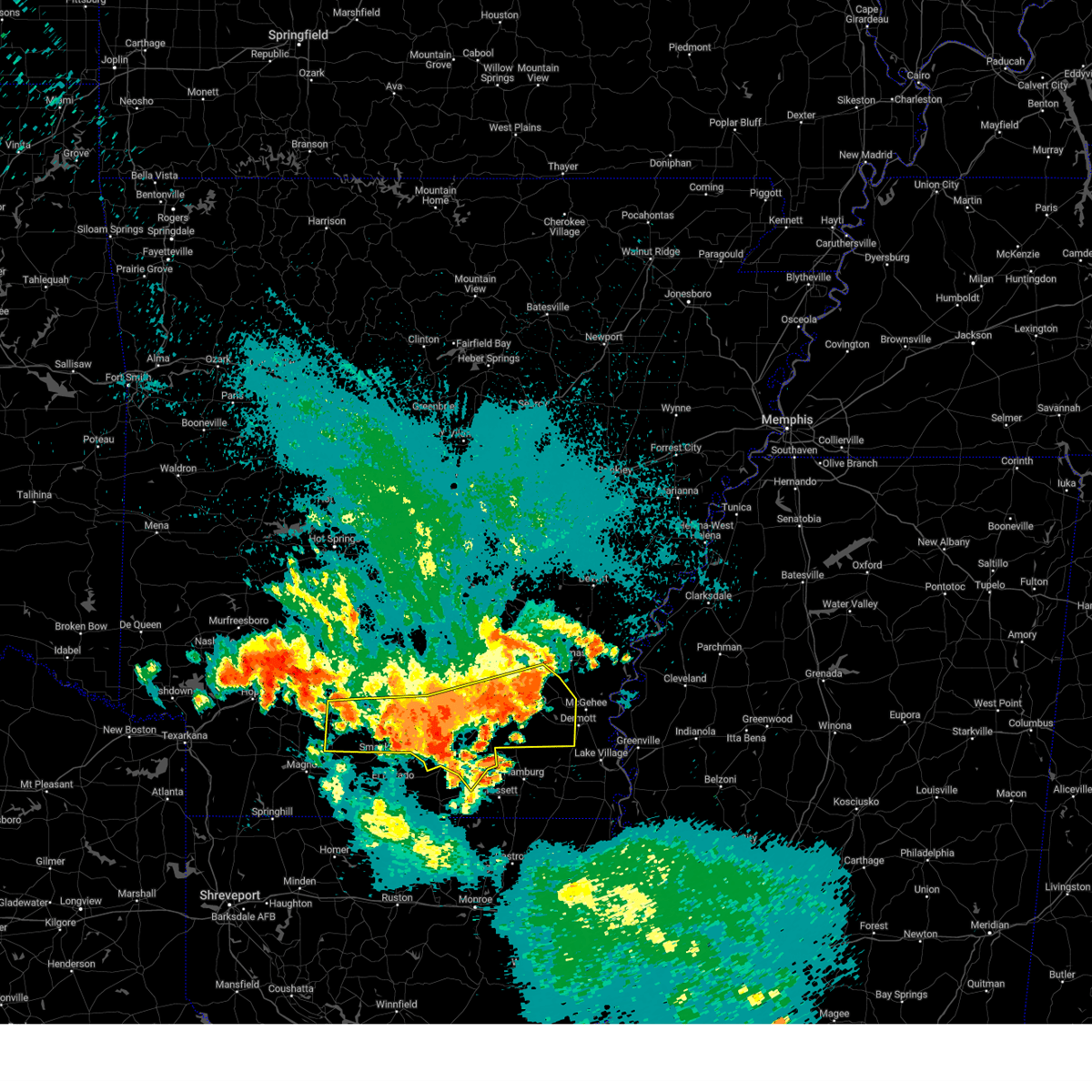 Interactive Hail Maps Hail Map for Smackover, AR