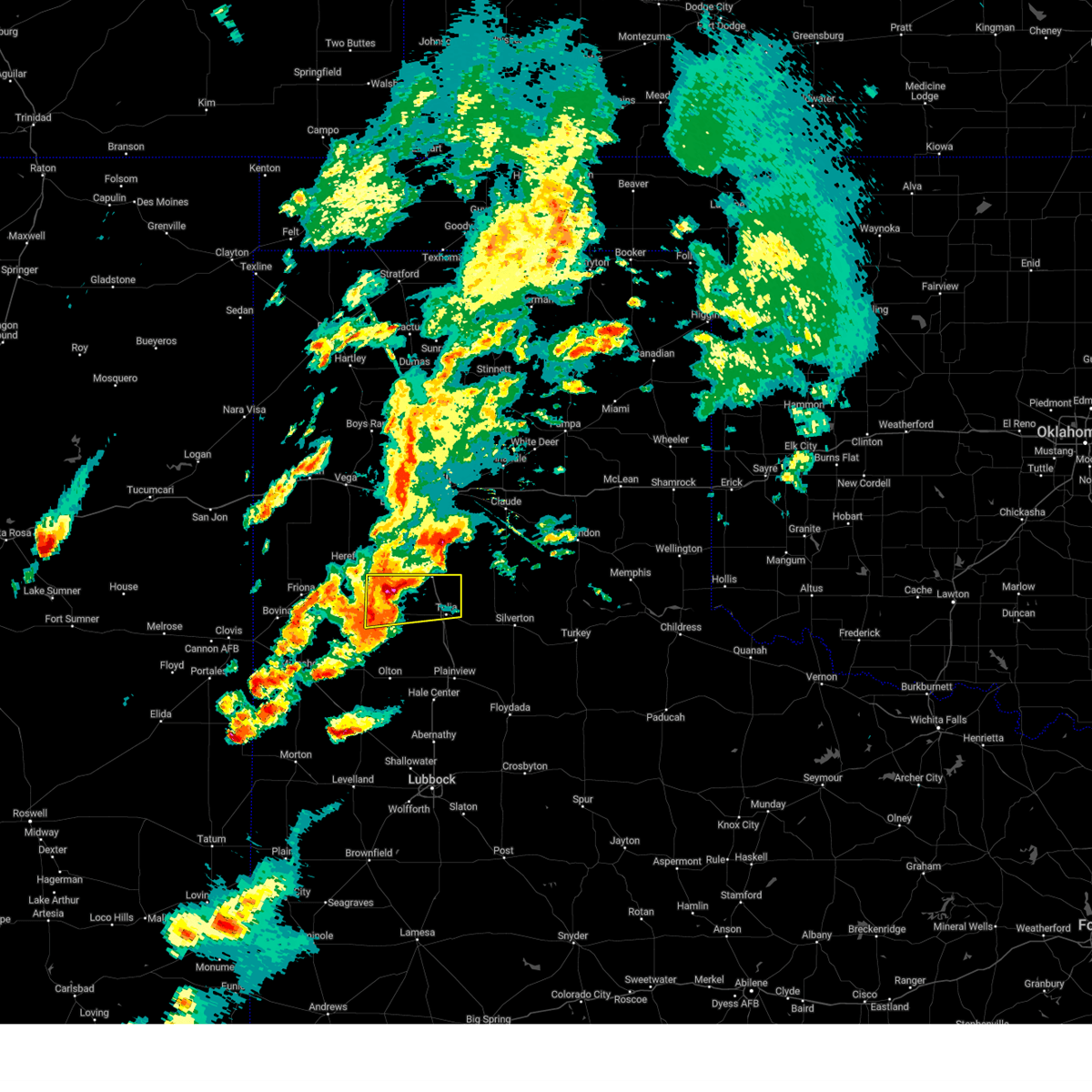 Interactive Hail Maps Hail Map for Dimmitt, TX