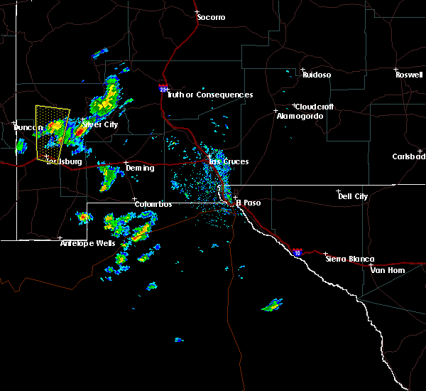 Interactive Hail Maps Hail Map for Gila, NM
