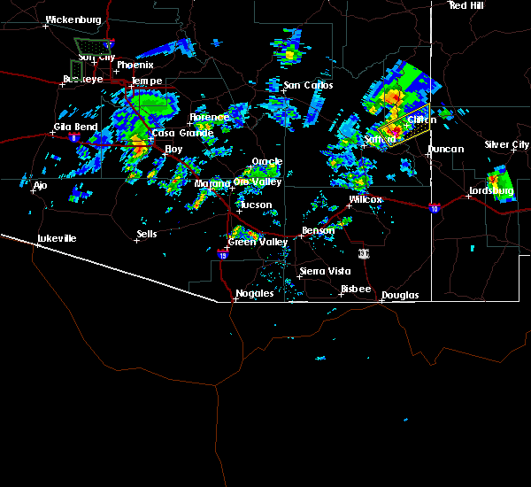 Interactive Hail Maps Hail Map for Morenci, AZ