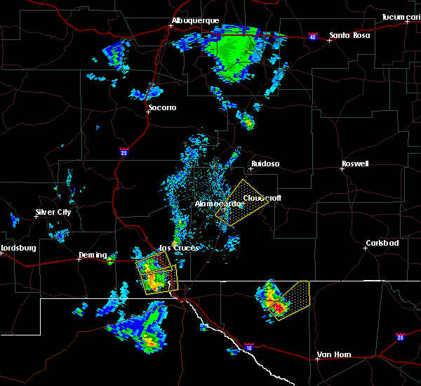 Interactive Hail Maps Hail Map for Cloudcroft, NM