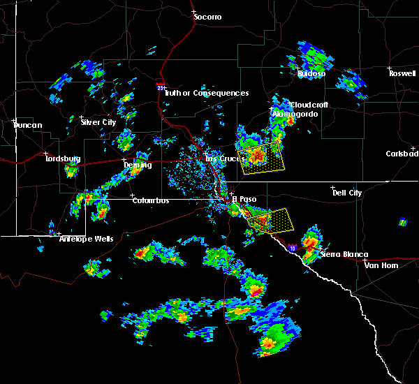 Interactive Hail Maps Hail Map for Tornillo, TX