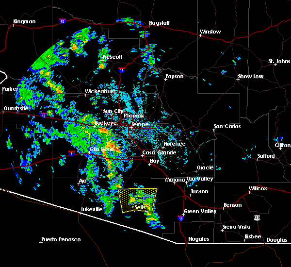 Interactive Hail Maps Hail Map for Maricopa, AZ