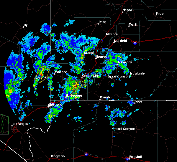 Interactive Hail Maps Hail Map for Kanarraville, UT