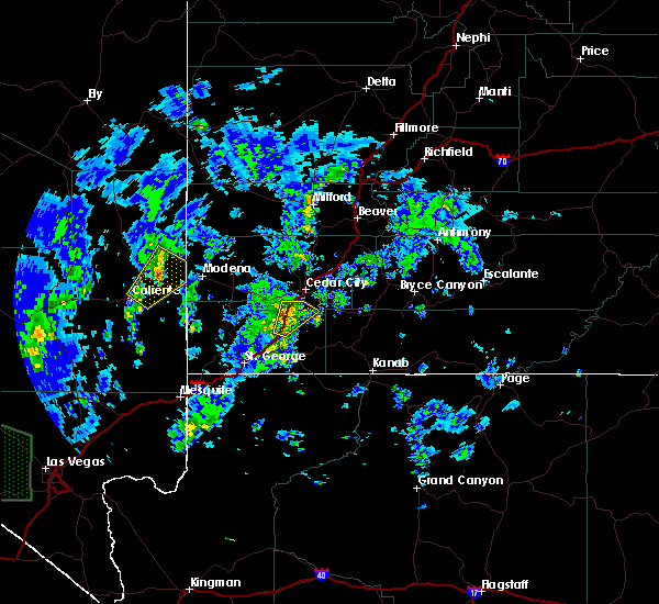 Interactive Hail Maps Hail Map for Kanarraville, UT
