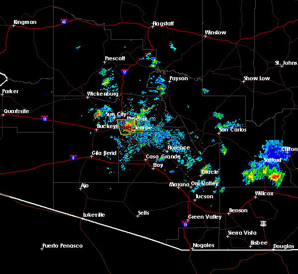 Interactive Hail Maps Hail Map for Glendale, AZ