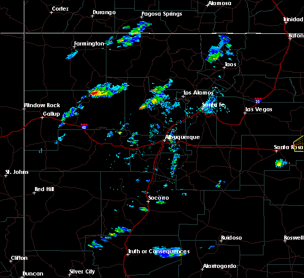Interactive Hail Maps Hail Map for Nageezi, NM