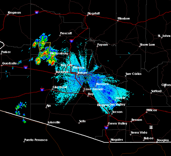 Interactive Hail Maps Hail Map for Yarnell, AZ