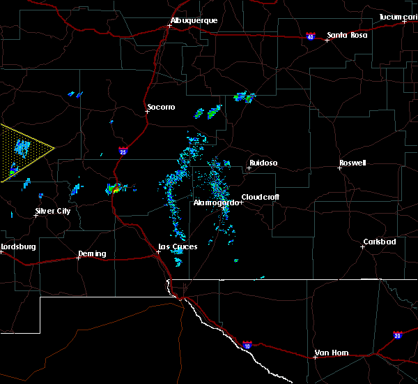 Interactive Hail Maps Hail Map for Lower Frisco, NM