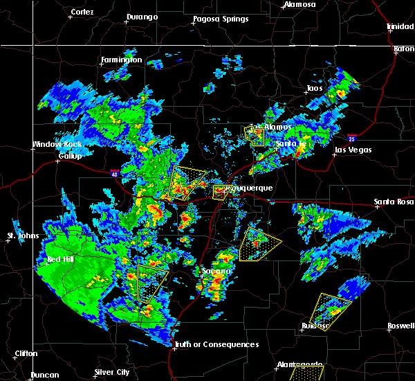 Interactive Hail Maps Hail Map for Mountainair, NM