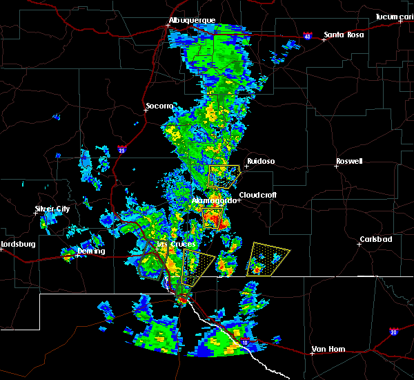 Interactive Hail Maps Hail Map for Ruidoso, NM
