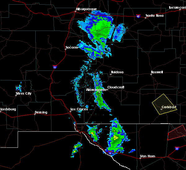 Interactive Hail Maps Hail Map for Carlsbad, NM