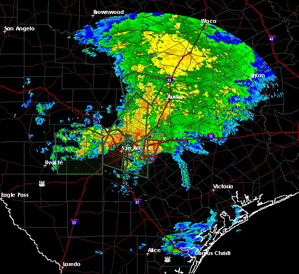 Interactive Hail Maps Hail Map for La Vernia, TX