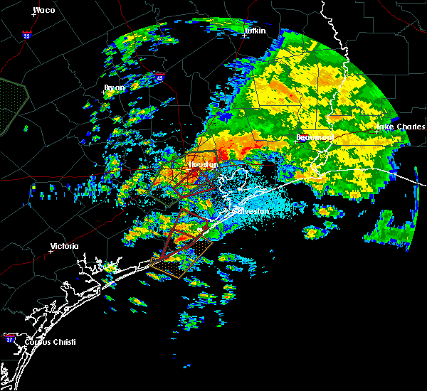 Interactive Hail Maps Hail Map for Clute, TX