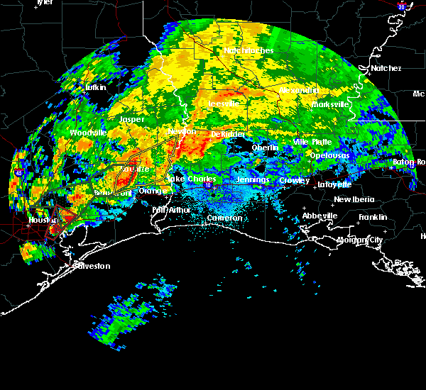 Interactive Hail Maps Hail Map for Kirbyville, TX