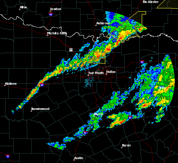 Interactive Hail Maps Hail Map for Denton, TX