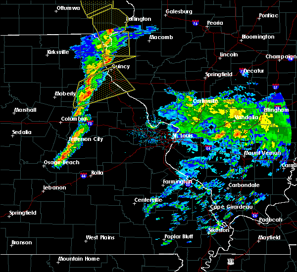 Interactive Hail Maps Hail Map for Quincy, IL