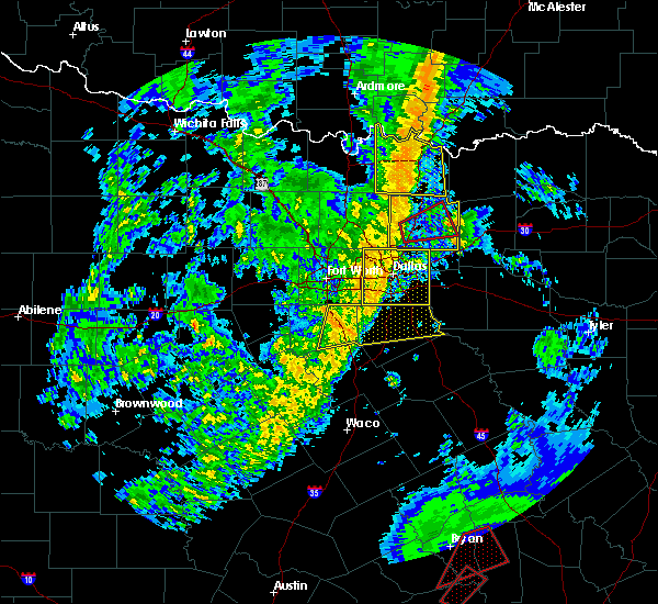 Interactive Hail Maps Hail Map for Allen, TX