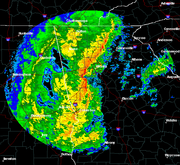 Interactive Hail Maps Hail Map for Fairburn, GA