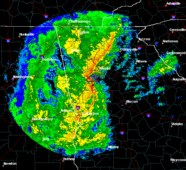 Interactive Hail Maps Hail Map for Fairburn, GA