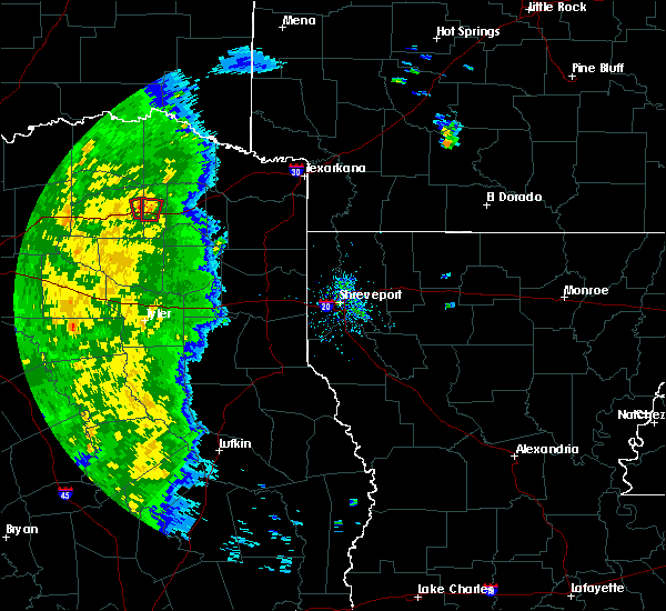 Interactive Hail Maps Hail Map for Mount Vernon, TX