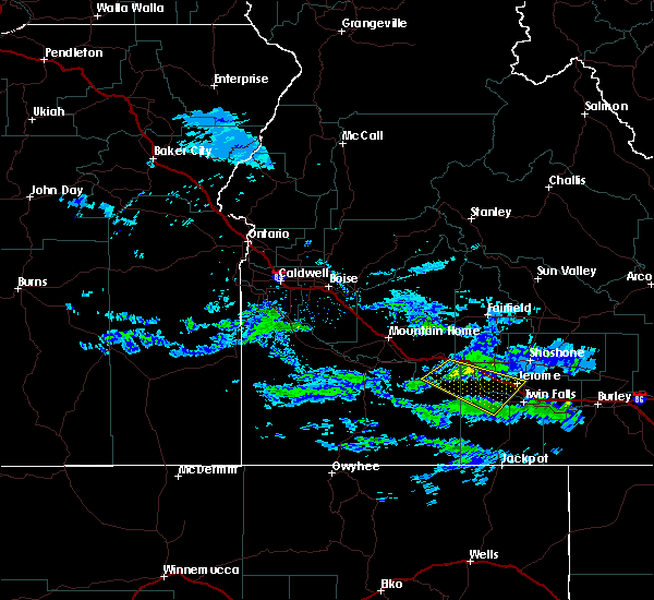 Interactive Hail Maps Hail Map for Wendell, ID
