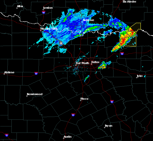 Interactive Hail Maps Hail Map for Paris, TX