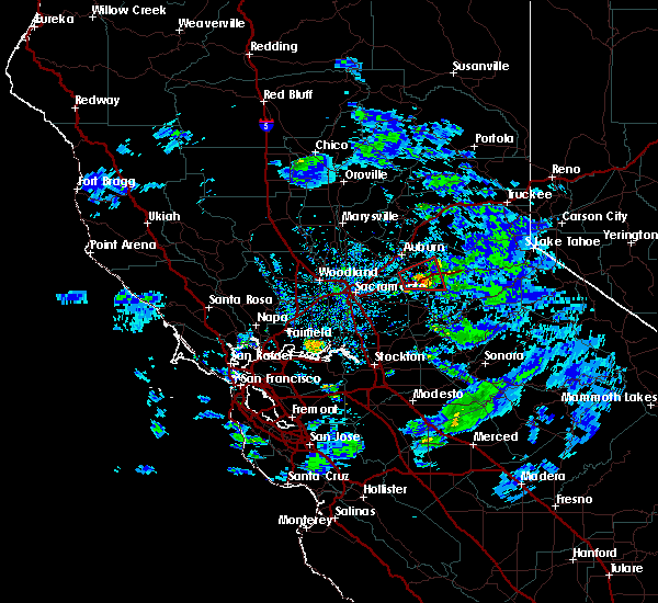 Interactive Hail Maps Hail Map for Placerville, CA