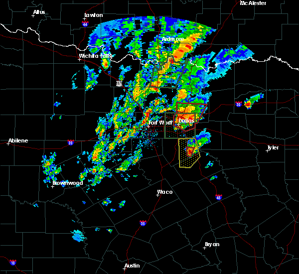 Interactive Hail Maps Hail Map for Red Oak, TX