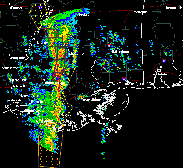 Interactive Hail Maps Hail Map for Walker, LA