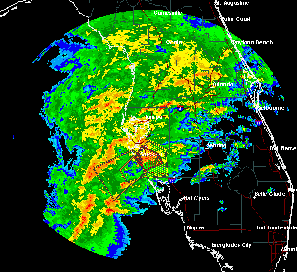 Interactive Hail Maps Hail Map for Bradenton, FL