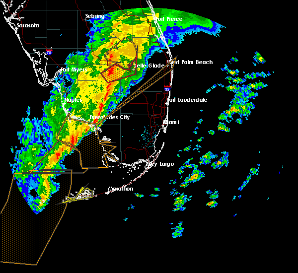 Interactive Hail Maps Hail Map for Clewiston, FL